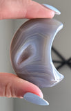 Agate Crescent Moons