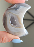 Agate Crescent Moons