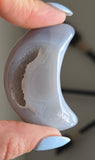 Agate Crescent Moons