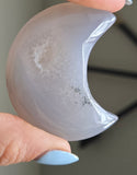 Agate Crescent Moons