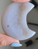 Agate Crescent Moons