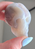 Agate Skulls