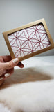 Crystal Grid Kit - 18 Starter Crystals, 1 Cloth Grid