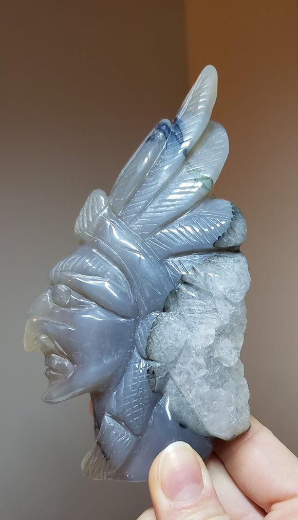 Agate Chief Heads