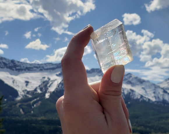 Viking Sunstones (Iceland Spar / Optical Calcite)