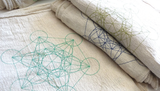 Metatron's Cube Crystal Grid Cloth