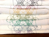 Metatron's Cube Crystal Grid Cloth